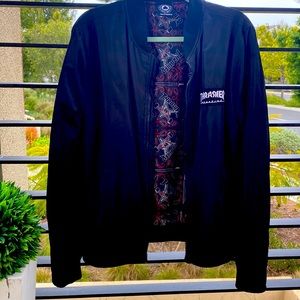 Thrasher bomber jacket small black great condition